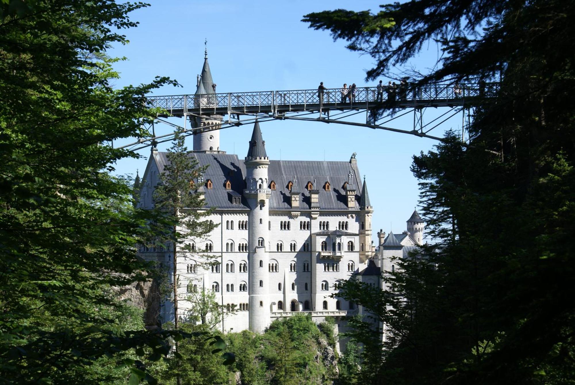 Ferienwohnung Landhaus Helga Unterm Schloss Schwangau Exterior foto