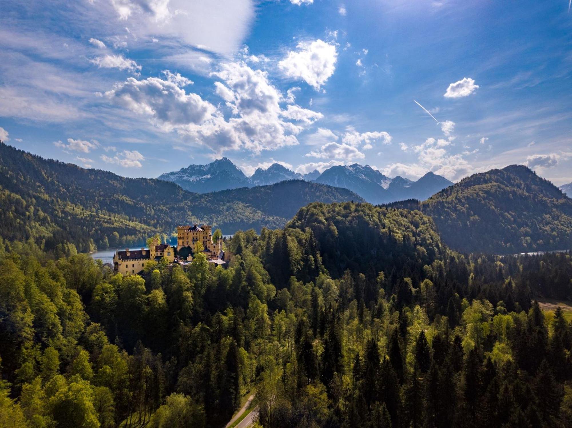Ferienwohnung Landhaus Helga Unterm Schloss Schwangau Exterior foto